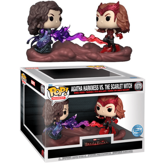 Toys N Tuck:Pop Vinyl - Wanda Vision - Agatha Harkness Vs The Scarlet Witch 1075,Marvel
