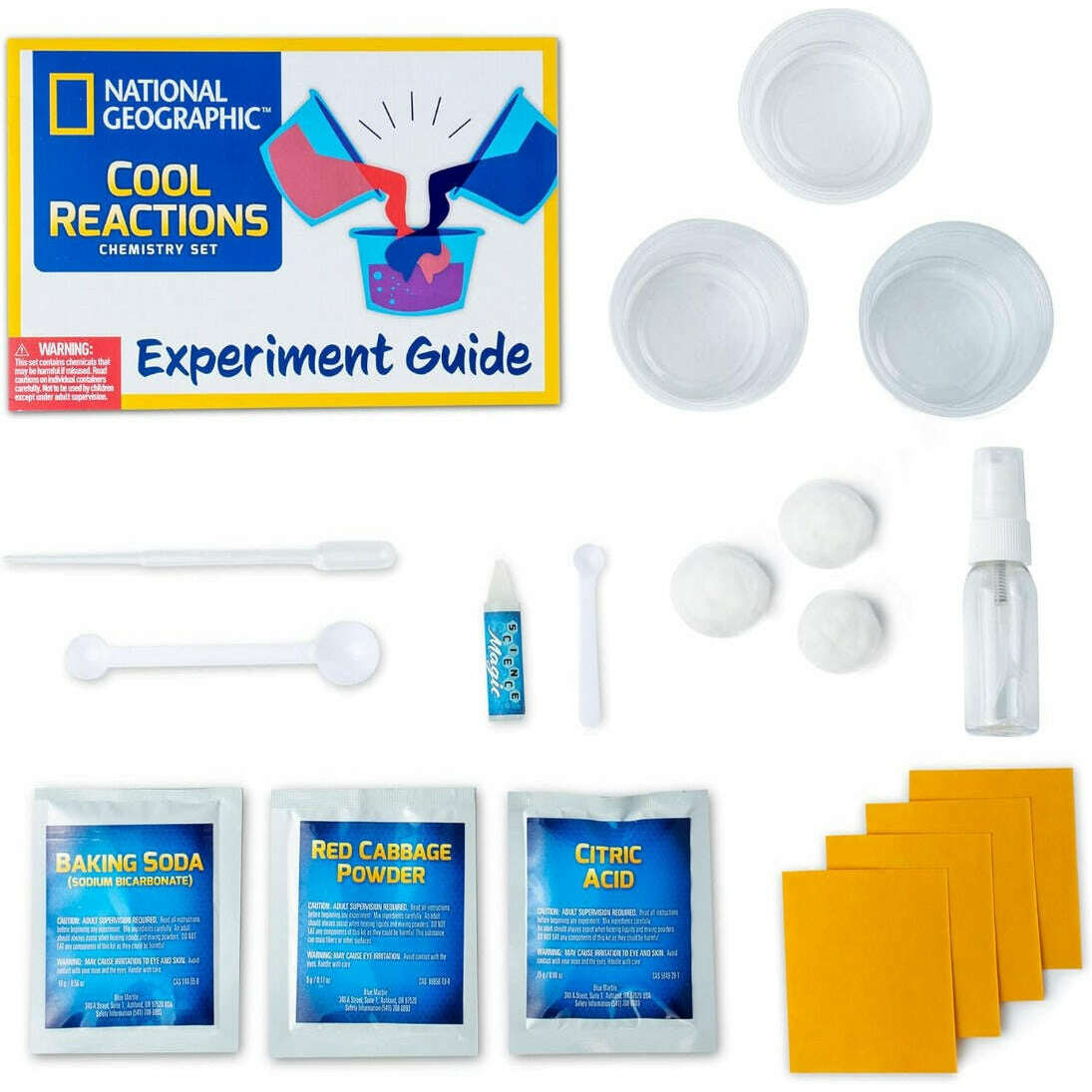 Toys N Tuck:National Geographic - Cool Reactions Chemistry Kit,National Geographic