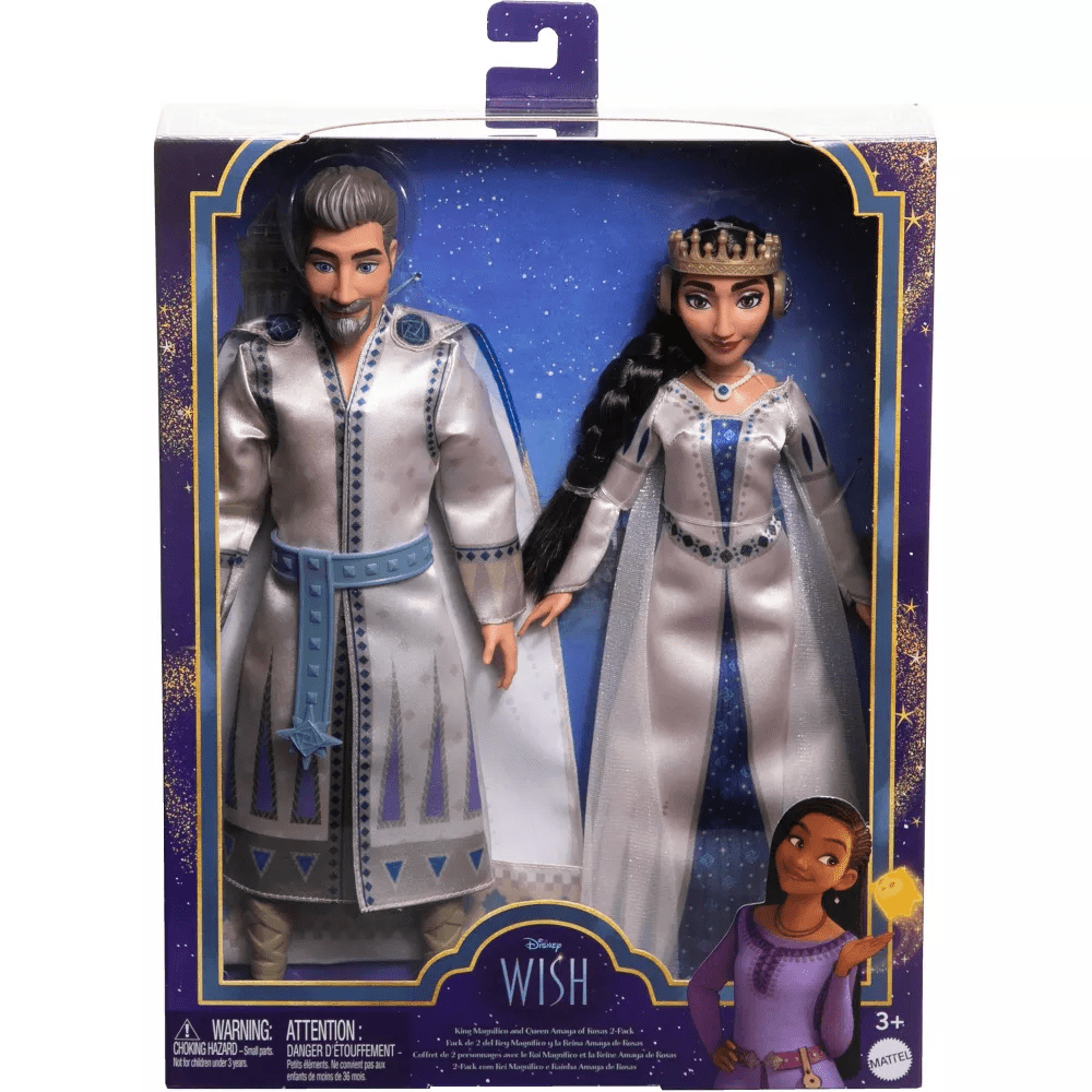 Toys N Tuck:Disney's Wish King Magnifico & Queen Amaya of Rosas,Disney