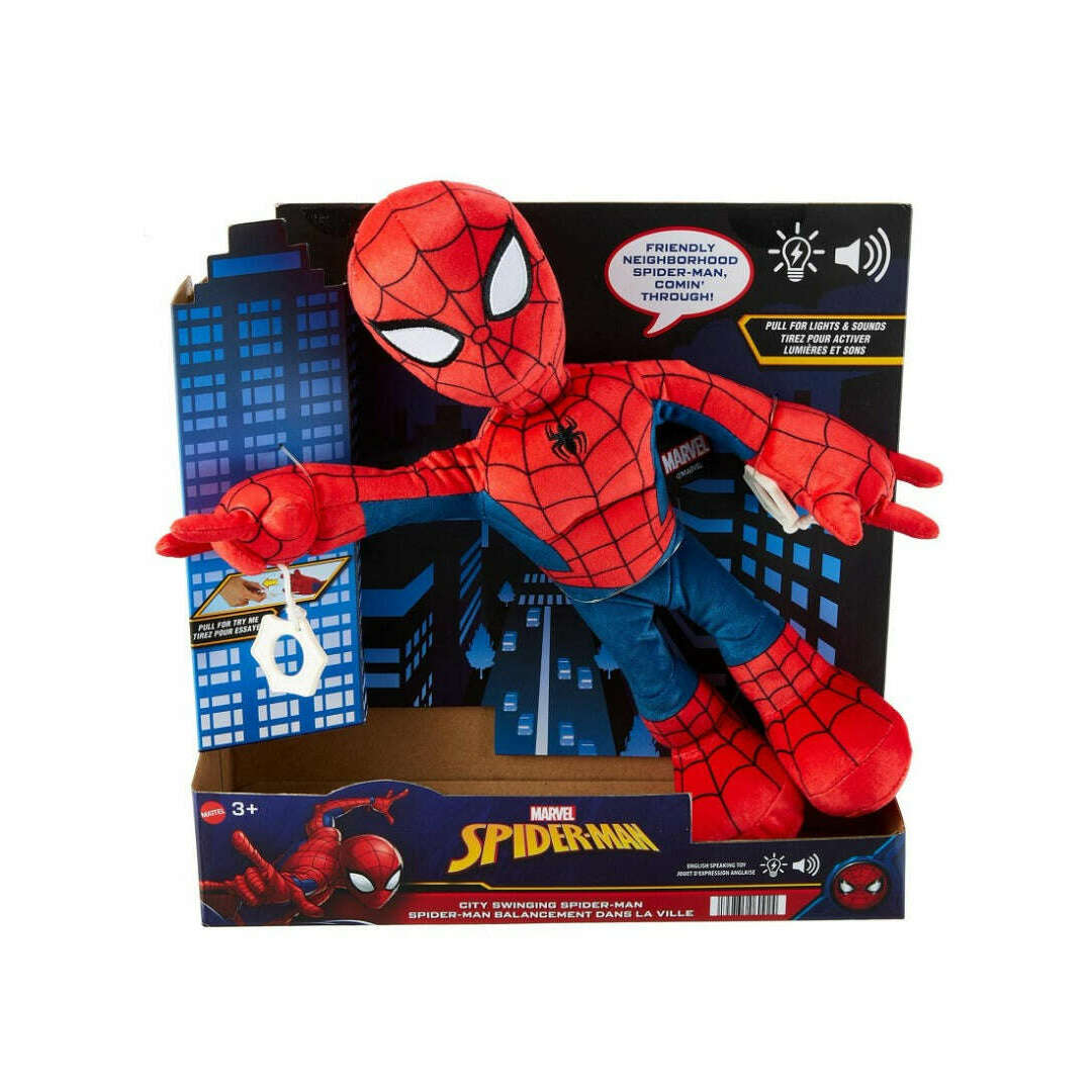 Toys N Tuck:Spider-man City Swinging Plush,Marvel