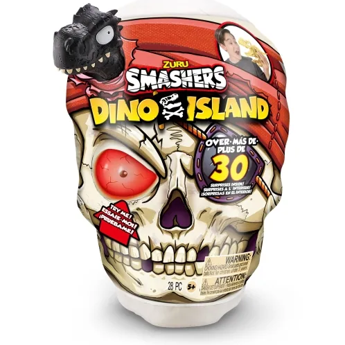 Toys N Tuck:Smashers Dino Island Giant Skull - T-Rex,Smashers