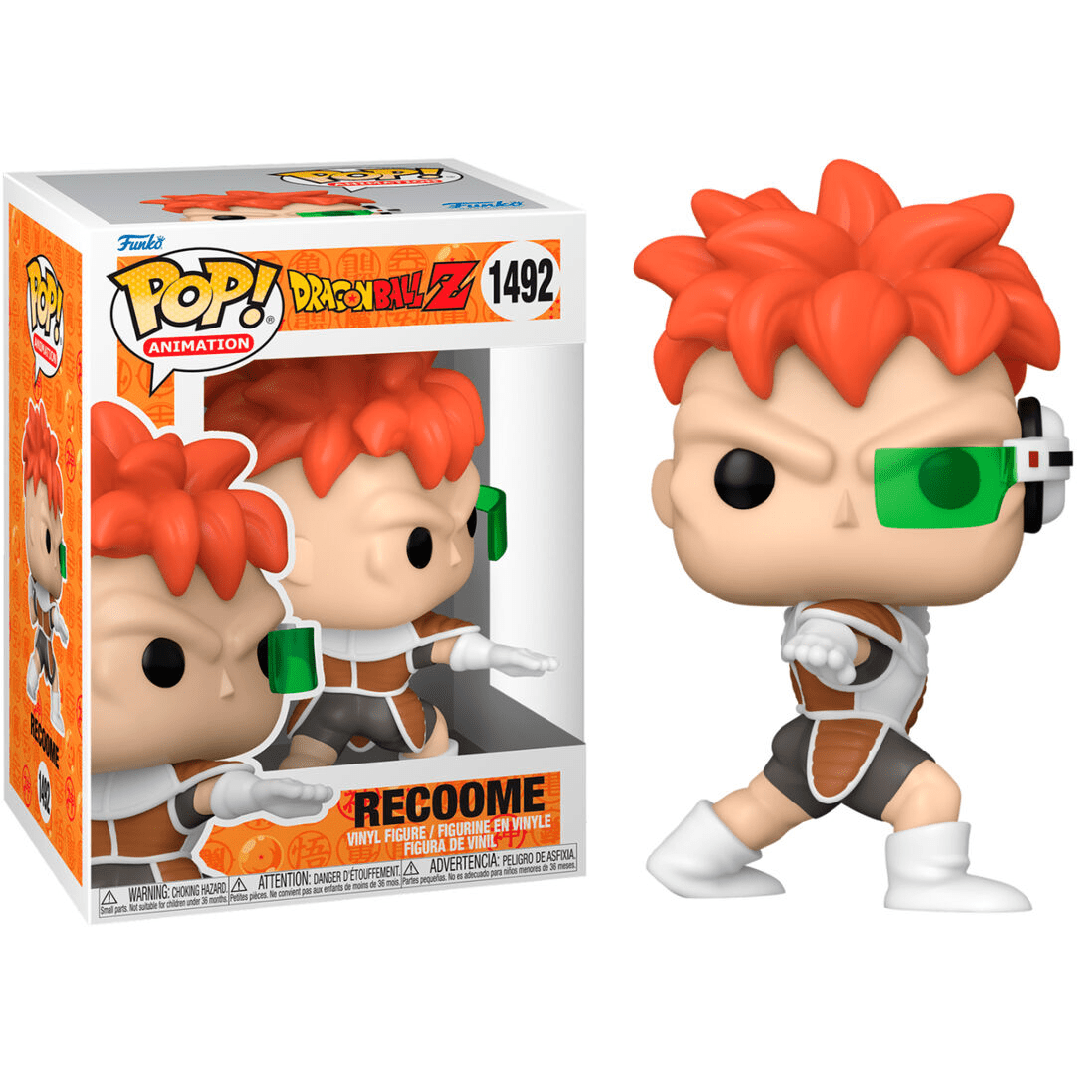 Toys N Tuck:Pop! Vinyl - Dragonball Z - Recoome 1492,Dragonball