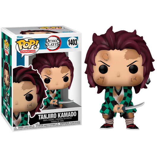 Toys N Tuck:Pop Vinyl - Demon Slayer - Tanjiro Kamado 1403,Demon Slayer