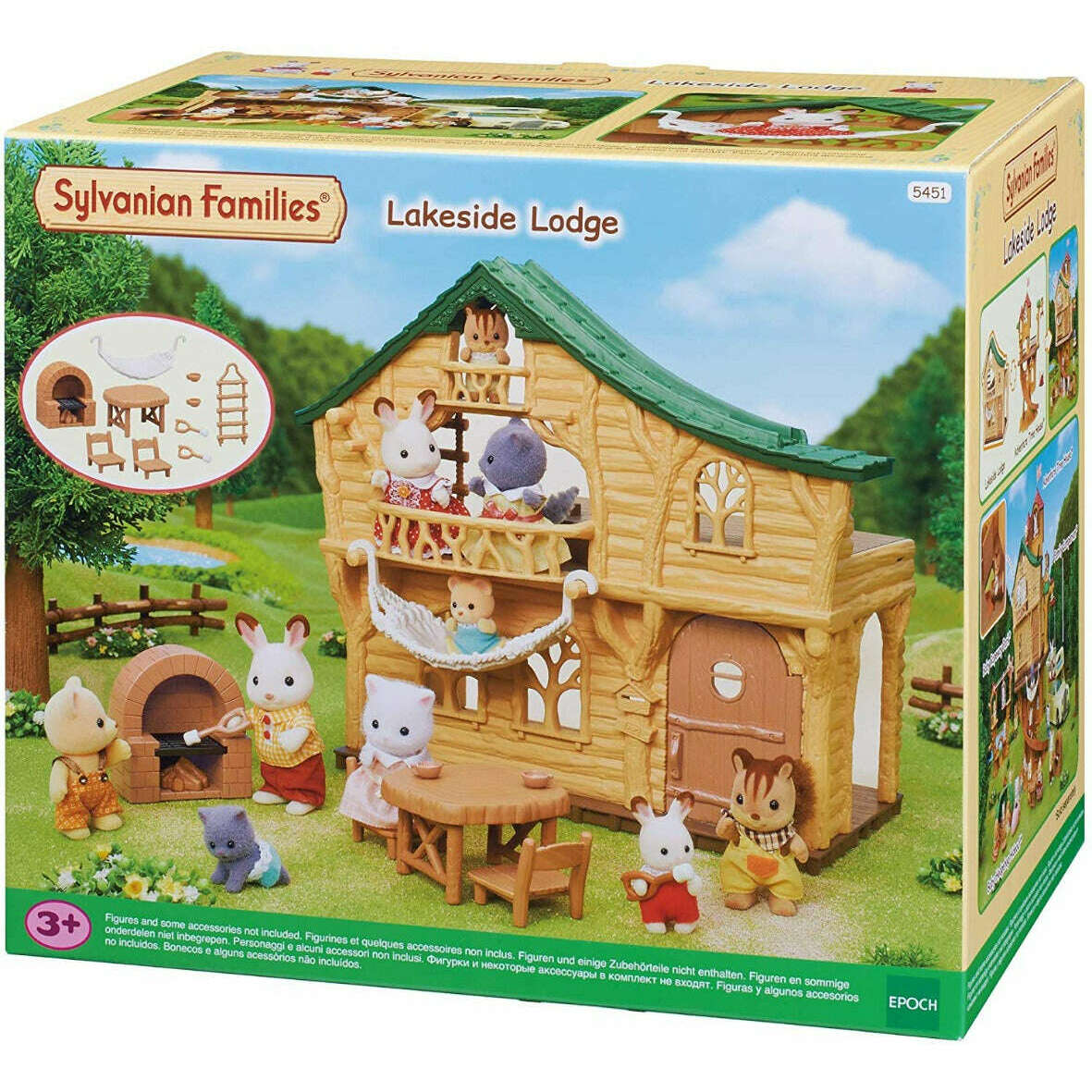 Toys N Tuck:Sylvanian Families Lakeside Lodge,Sylvanian Families