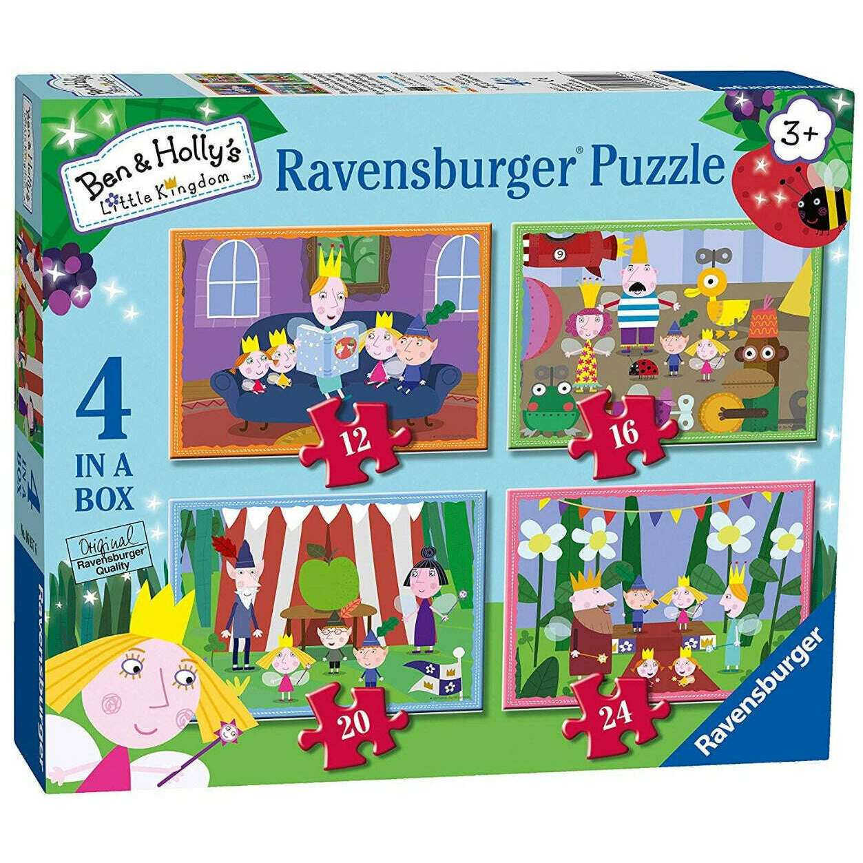Toys N Tuck:Ravensburger 4 Puzzles in a Box Ben & Holly,Ben