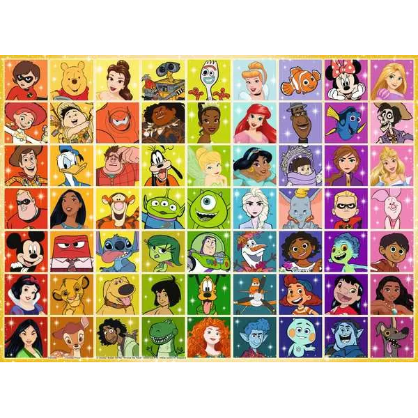 Toys N Tuck:Ravensburger 100 XXL Piece Puzzle Disney Multi Character,Disney