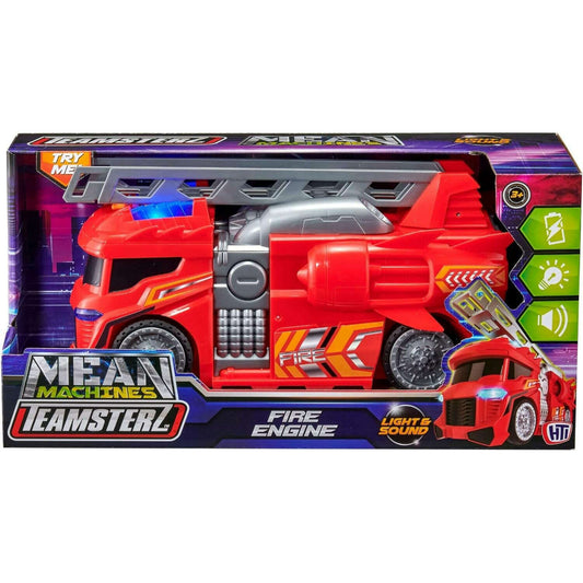 Toys N Tuck:Teamsterz Mean Machines Lights & Sounds Fire Engine,Teamsterz