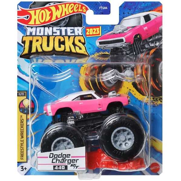 Toys N Tuck:Hot Wheels Monster Trucks - Dodge Charger 440 R/T,Hot Wheels