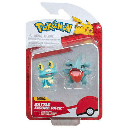 Toys N Tuck:Pokemon Battle Figure Pack - Froakie Gible,Pokemon