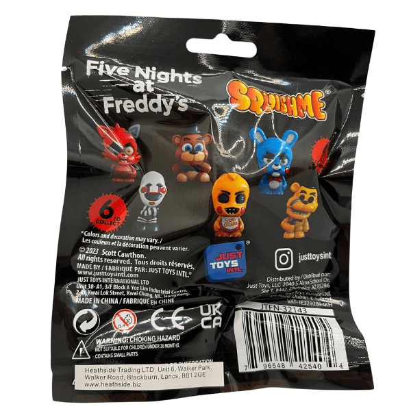 Toys N Tuck:Five Nights At Freddy's Squishme Blind Bag,Five Nights At Freddy's