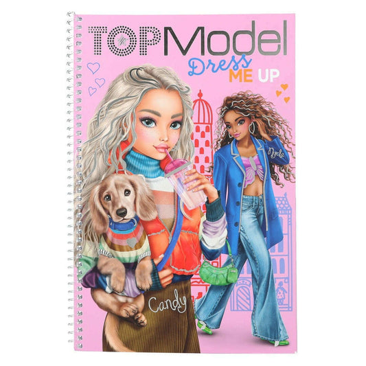 Toys N Tuck:Depesche Top Model Dress Me Up Big Book,Top Model