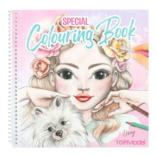 Toys N Tuck:Depesche Top Model Special Colouring Book,Top Model