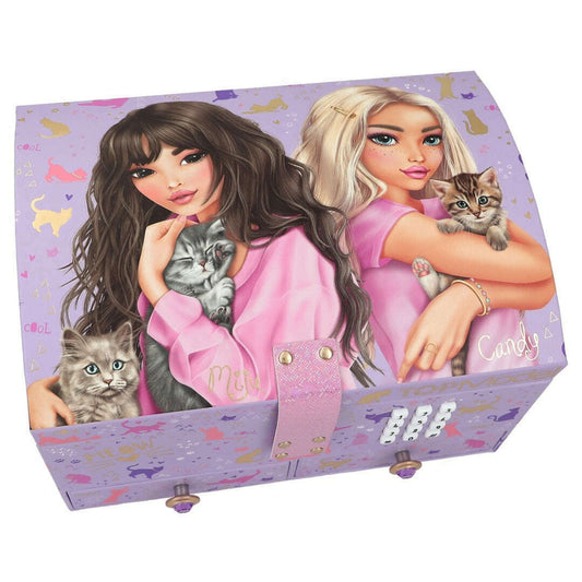 Toys N Tuck:Depesche Top Model Big Jewellery Box - Kittens,Top Model