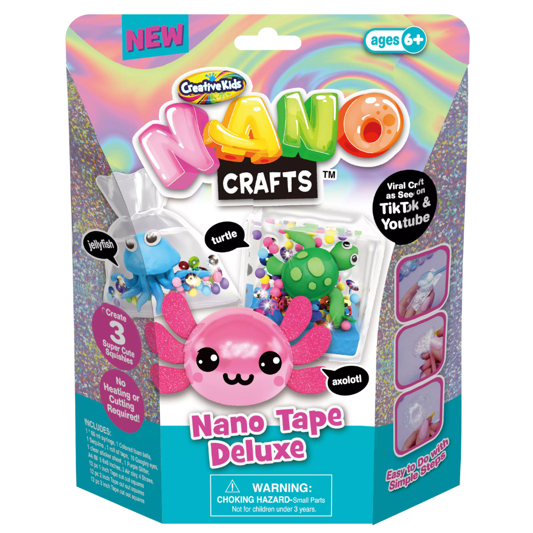 Toys N Tuck:Creative Kids Nano Crafts Make And Display Mini's,Nano Crafts