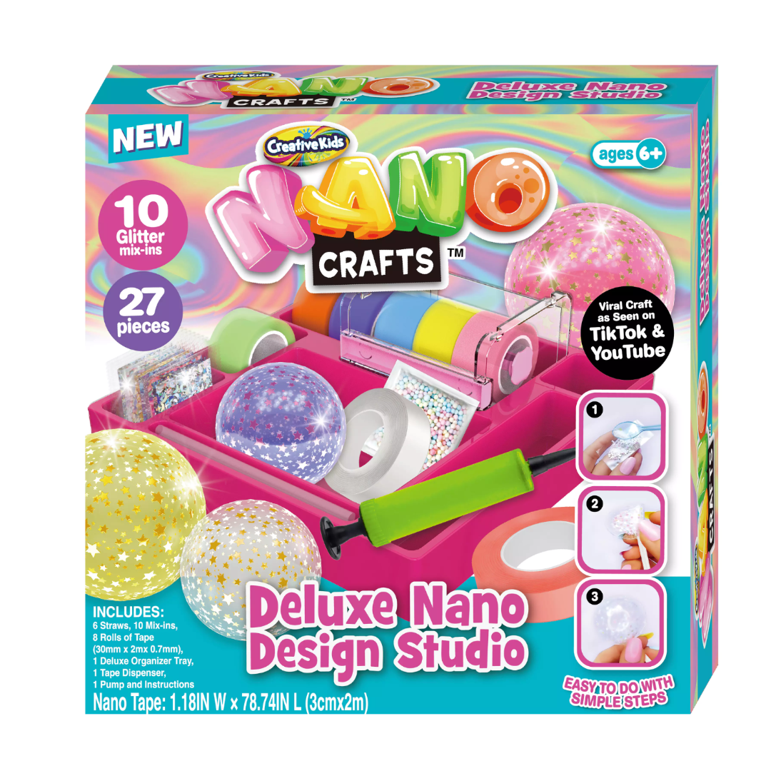 Toys N Tuck:Creative Kids Nano Crafts Deluxe Nano Design Studio,Nano Crafts