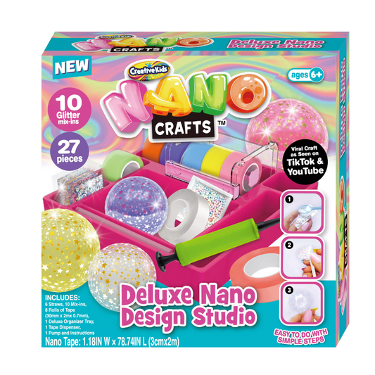 Toys N Tuck:Creative Kids Nano Crafts Deluxe Nano Design Studio,Nano Crafts