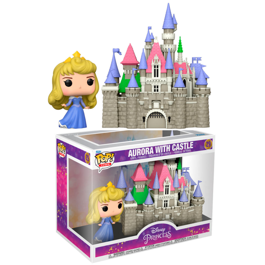 Toys N Tuck:Pop Vinyl - Disney Princess - Aurora With Castle 29,Disney Princess