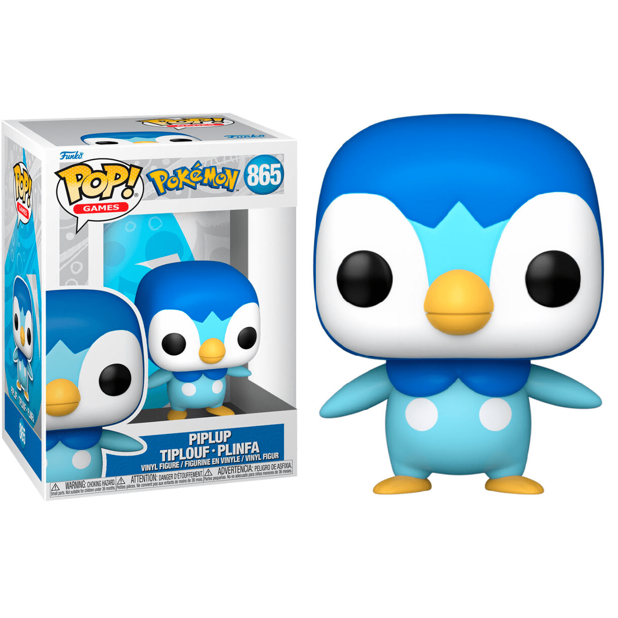 Toys N Tuck:Pop Vinyl - Pokemon - Piplup 865,Pokemon