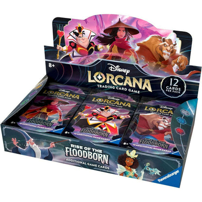 Toys N Tuck:Disney Lorcana TCG Rise Of The Floodborn Booster Box (24 Packs),Disney