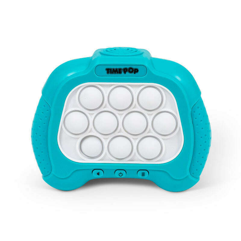 Toys N Tuck:Time Pop Light Up Push Poppers Game - Blue,HGL