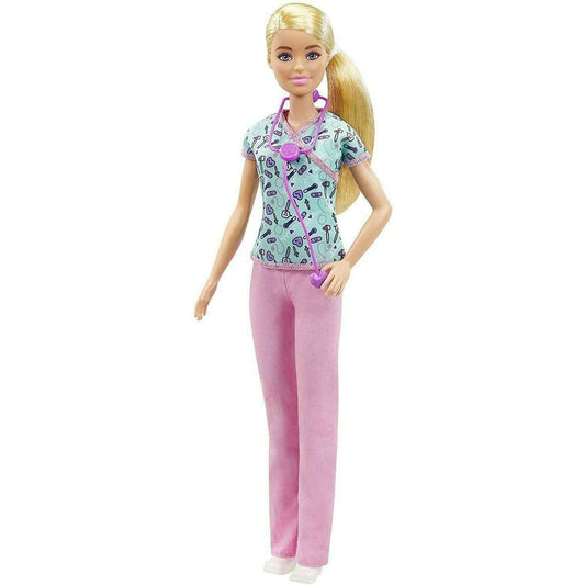 Toys N Tuck:Barbie You Can Be Anything - Nurse GTW39,Barbie