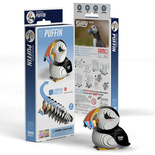 Toys N Tuck:Eugy 3D Model 101 Puffin,Eugy