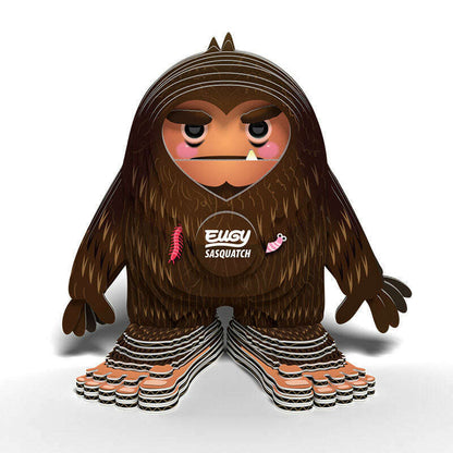 Toys N Tuck:Eugy 3D Model 098 Sasquatch (Bigfoot),Eugy