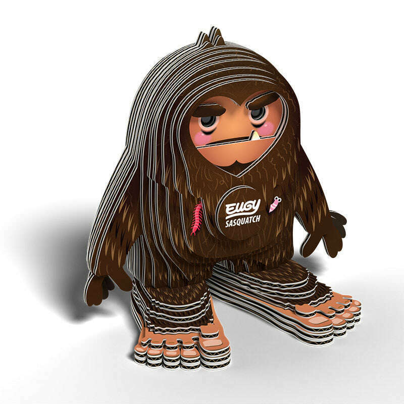 Toys N Tuck:Eugy 3D Model 098 Sasquatch (Bigfoot),Eugy