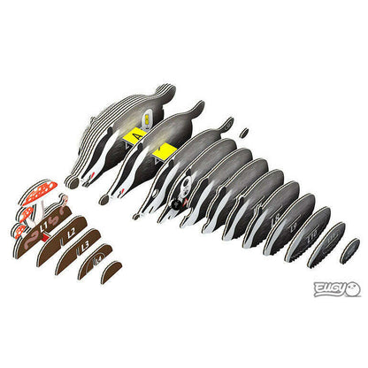Toys N Tuck:Eugy 3D Model 094 Badger,Eugy