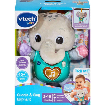 Toys N Tuck:Vtech Cuddle & Sing Elephant,Vtech