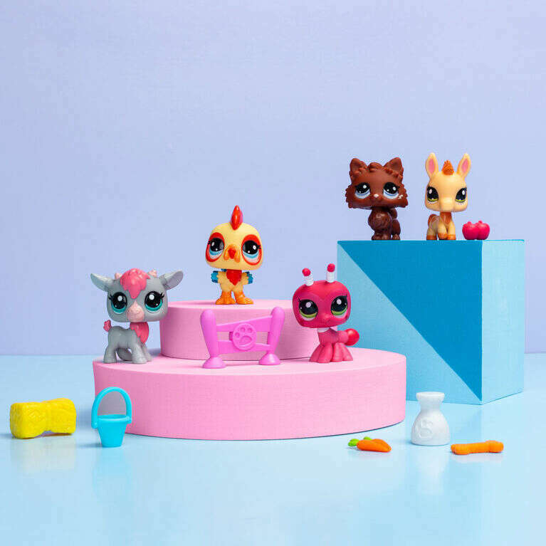 Toys N Tuck:Littlest Pet Shop Collector Set Farm Besties,Littlest Pet Shop