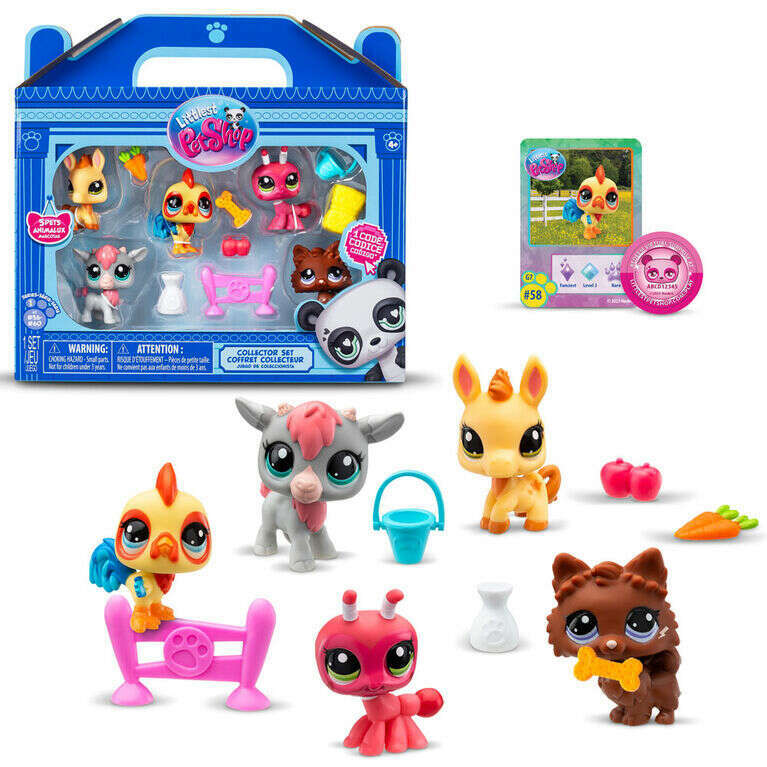 Toys N Tuck:Littlest Pet Shop Collector Set Farm Besties,Littlest Pet Shop