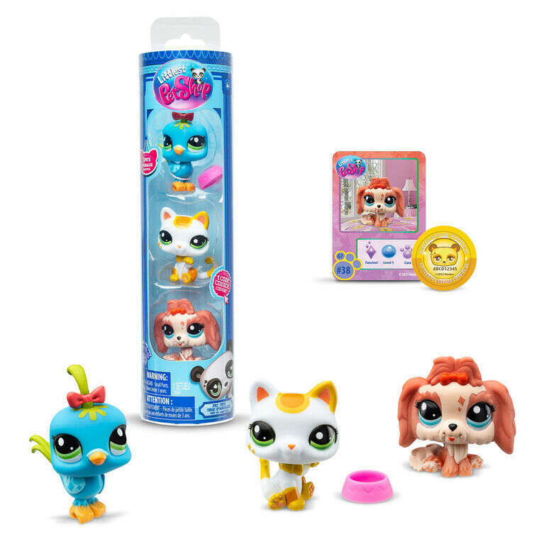 Toys N Tuck:Littlest Pet Shop Trio Tube City Vibes,Littlest Pet Shop