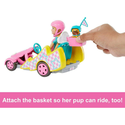 Toys N Tuck:Barbie and Stacie to the Rescue Go-Kart Playset,Barbie