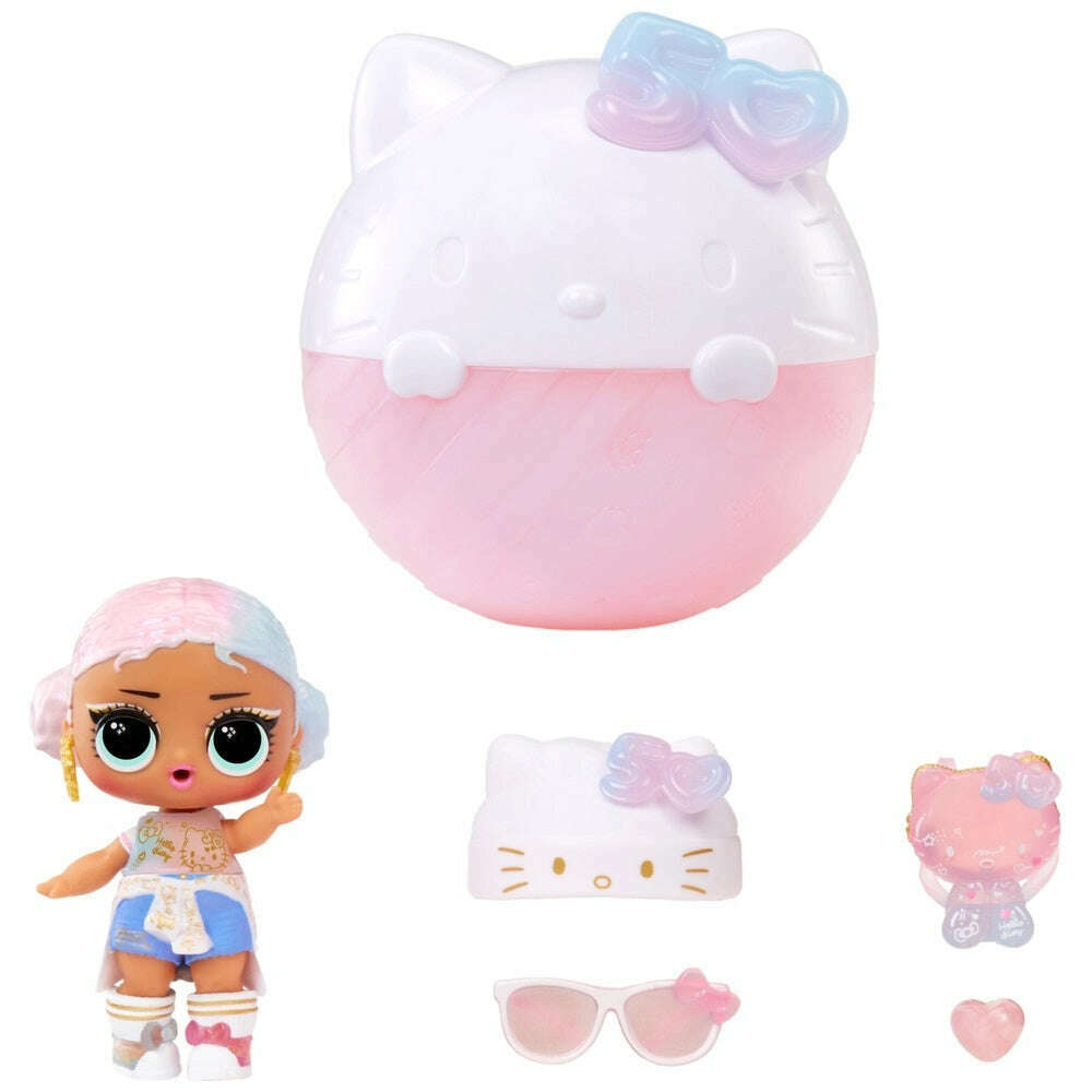 Toys N Tuck:LOL Surprise! Loves Hello Kitty Crystal Cutie Doll,LOL surprise