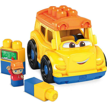 Toys N Tuck:Mega Bloks Sonny School Bus,Mega Bloks