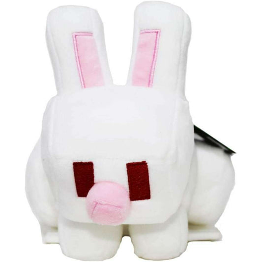 Toys N Tuck:Minecraft 8 Inch White Rabbit Plush,Minecraft