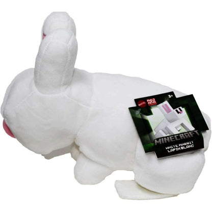 Toys N Tuck:Minecraft 8 Inch White Rabbit Plush,Minecraft