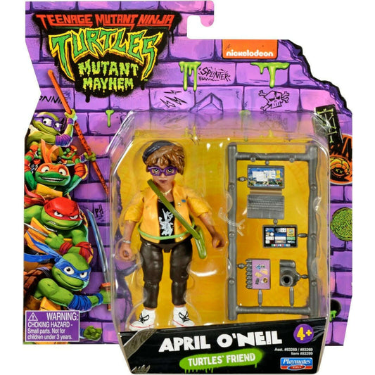 Toys N Tuck:Teenage Mutant Ninja Turtles Mutant Mayhem Action Figure - April O'Neil,Teenage Mutant Ninja Turtles
