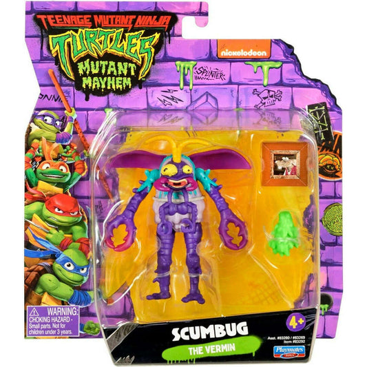 Toys N Tuck:Teenage Mutant Ninja Turtles Mutant Mayhem Action Figure - Scumbug,Teenage Mutant Ninja Turtles