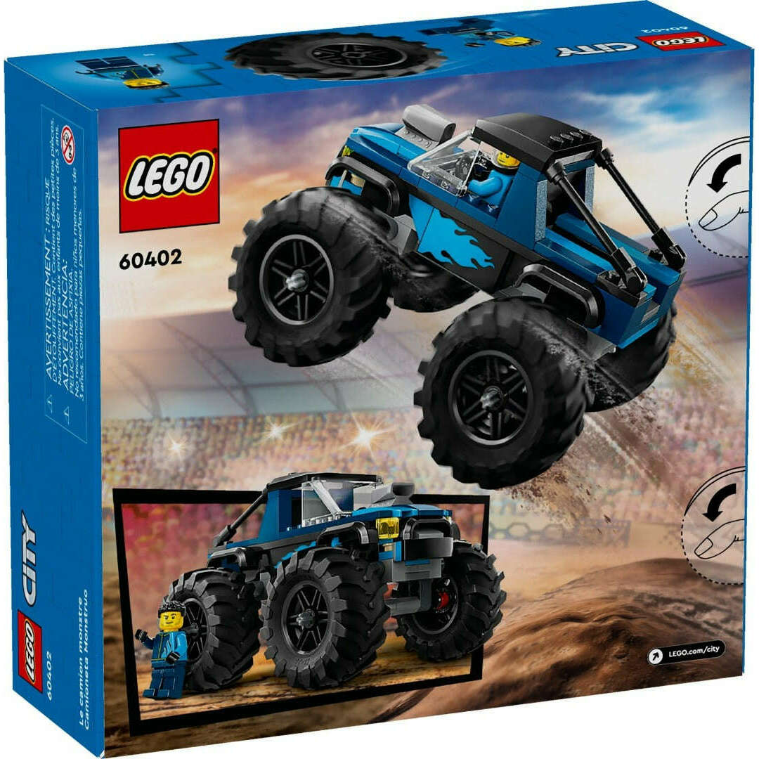 Toys N Tuck:Lego 60402 City Blue Monster Truck,Lego City