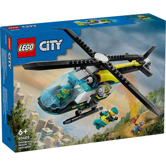 Toys N Tuck:Lego 60405 City Emergency Rescue Helicopter,Lego City