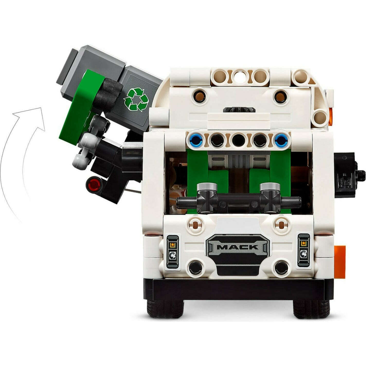 Toys N Tuck:Lego 42167 Technic Mack LR Electric Garbage Truck,Lego