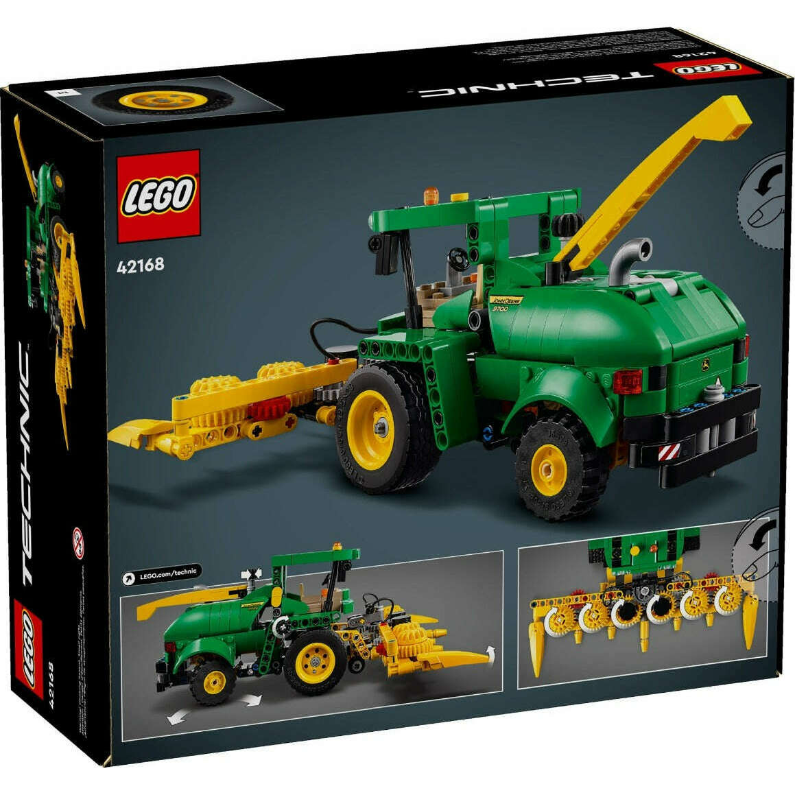 Toys N Tuck:Lego 42168 Technic John Deere 9700 Forage Harvester,Lego Technic