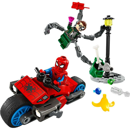 Toys N Tuck:Lego 76275 Marvel Motorcycle Chase: Spider-Man vs. Doc Ock,Lego Marvel