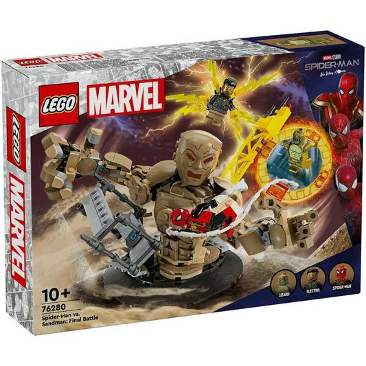 Toys N Tuck:Lego 76280 Marvel Spider-Man vs. Sandman: Final Battle,Lego Marvel