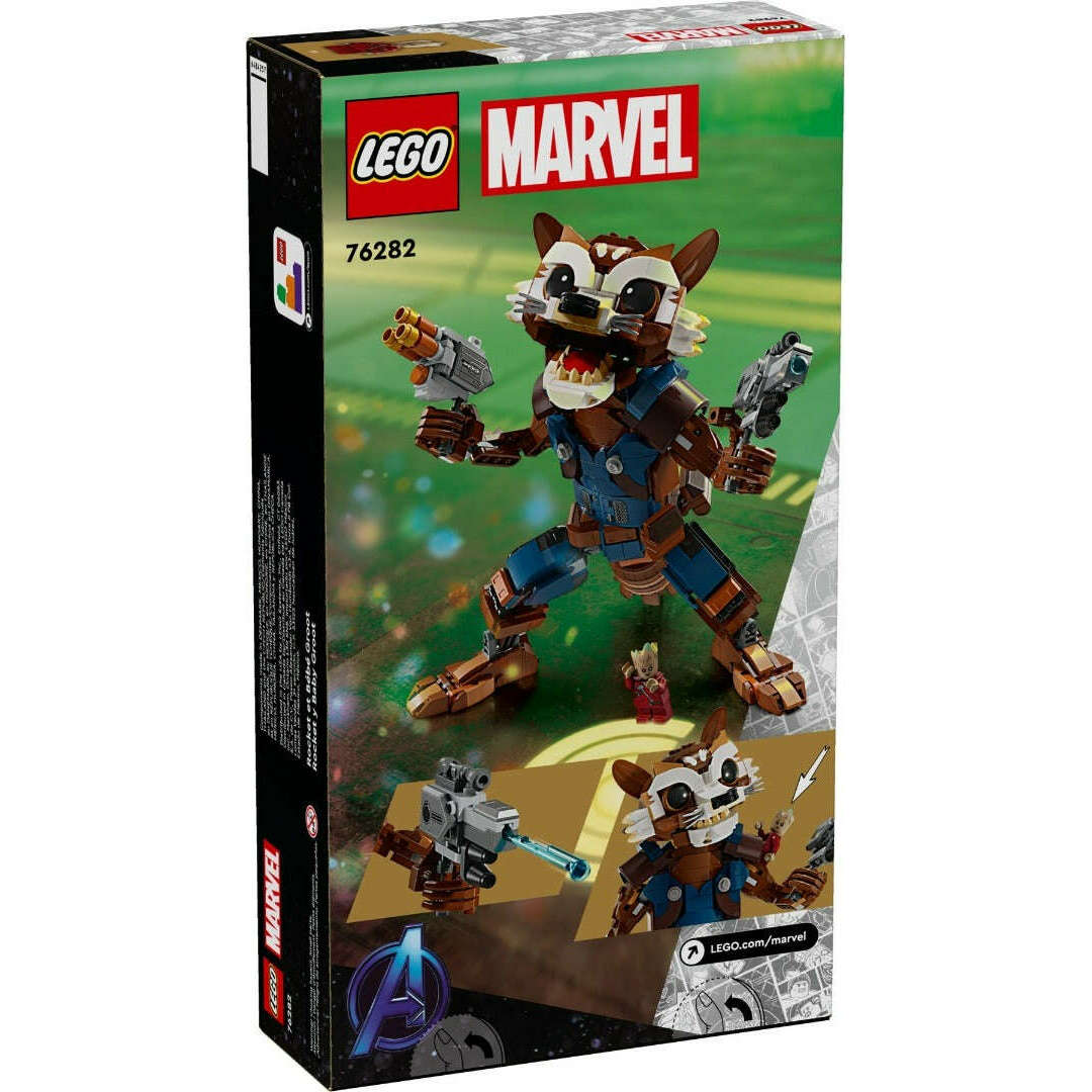 Toys N Tuck:Lego 76282 Marvel Rocket & Baby Groot,Lego Marvel