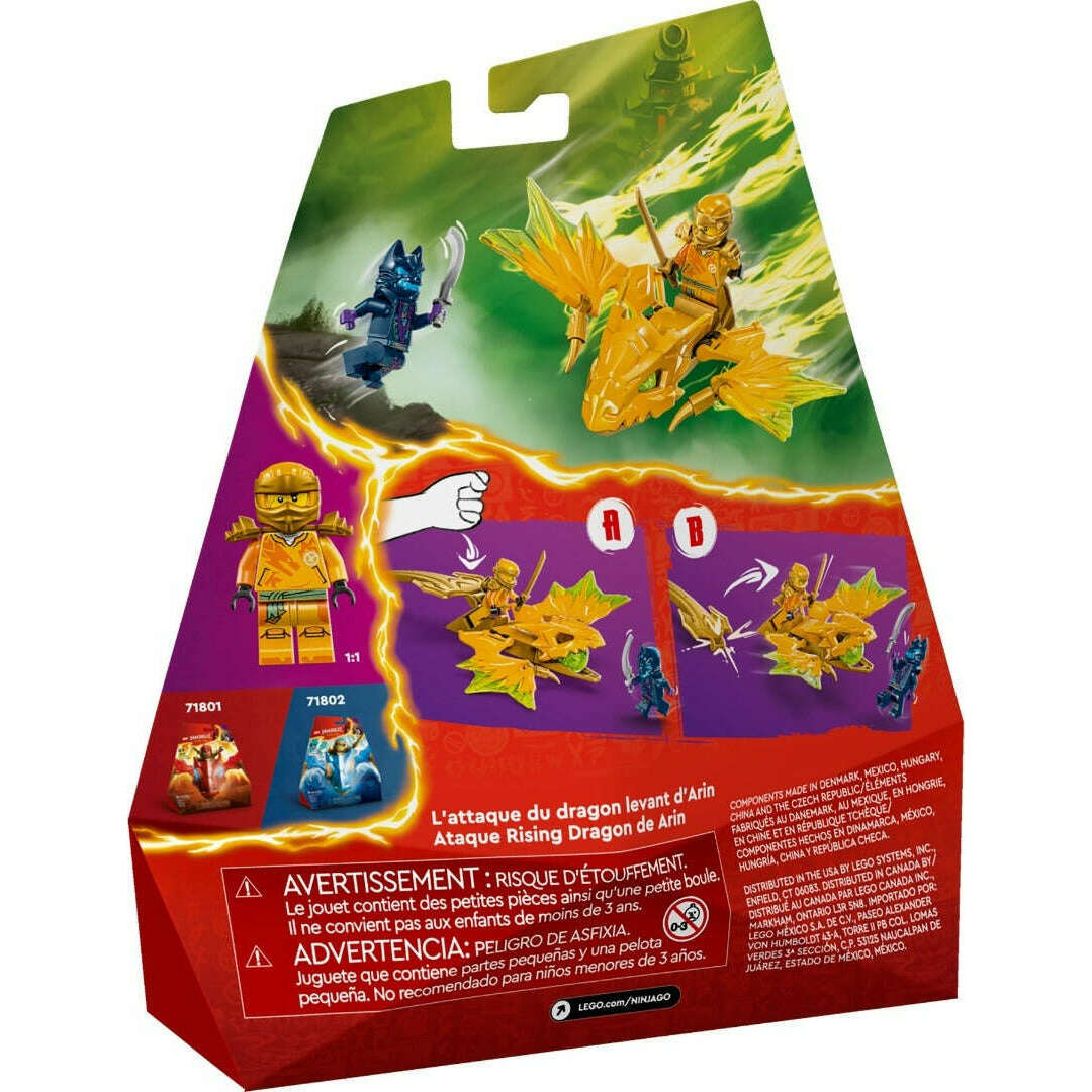 Toys N Tuck:Lego 71803 Ninjago Arin's Rising Dragon Strike,Lego Ninjago