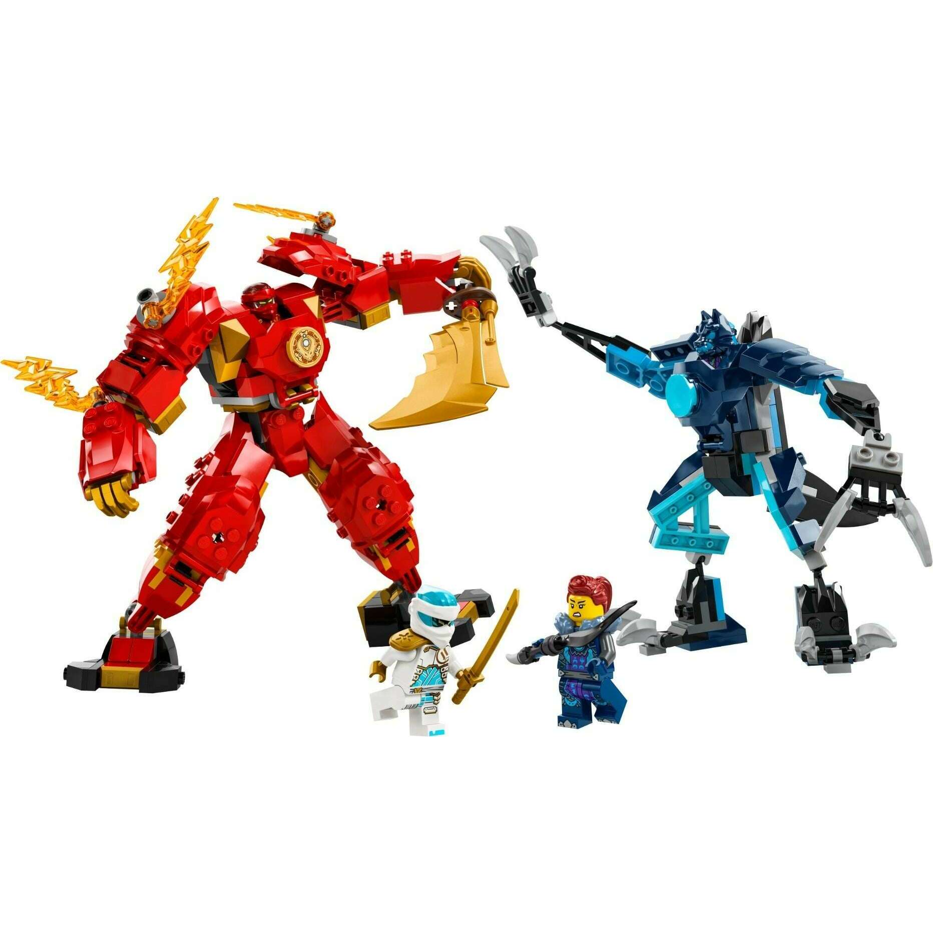 Toys N Tuck:Lego 71808 Ninjago Kai's Elemental Fire Mech,Lego Ninjago