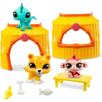 Toys N Tuck:Littlest Pet Shop Tiki Jungle Set,Littlest Pet Shop